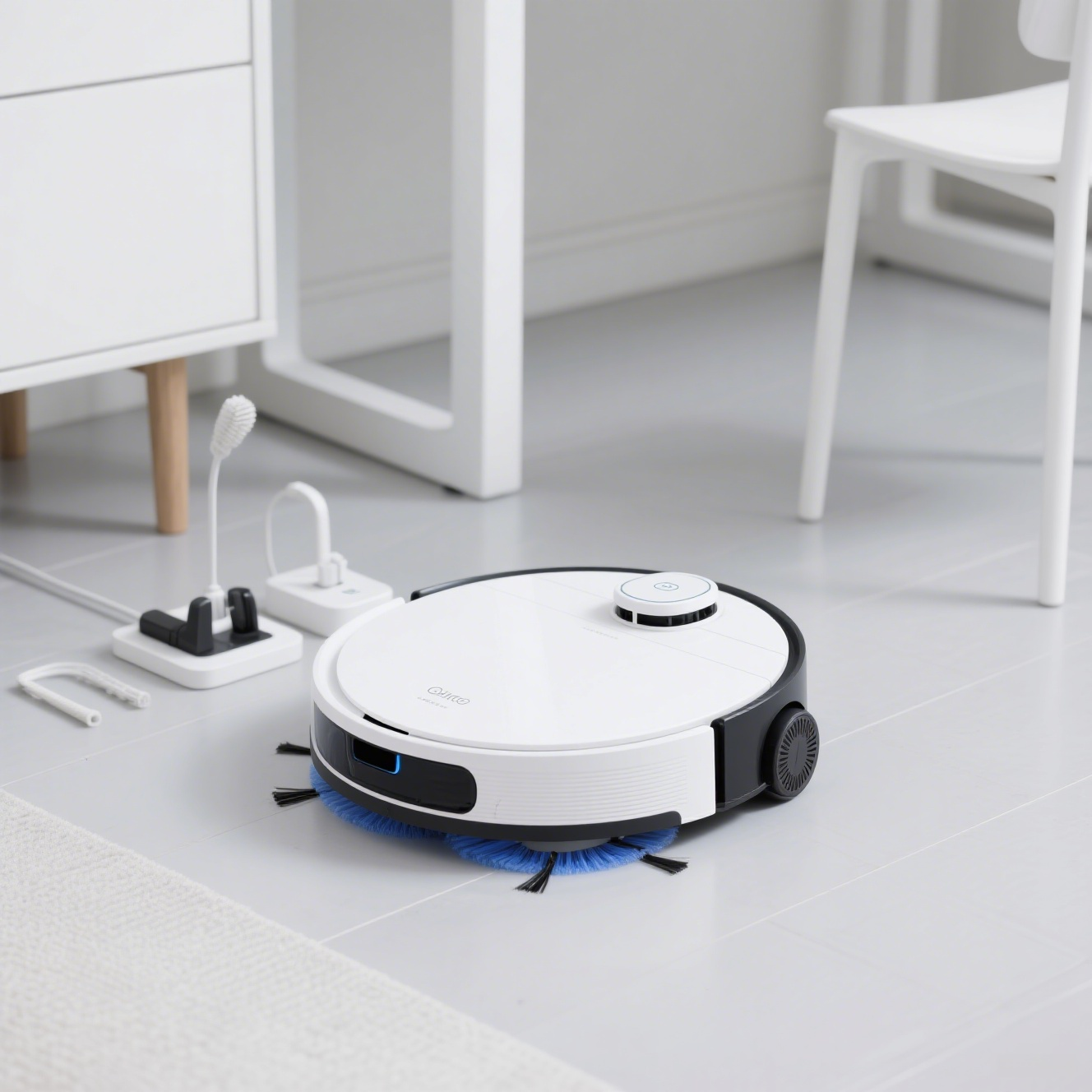 Zametací robot, plně automatický vytírací stroj, chytrý tichý domácí vysavač tři v jednom