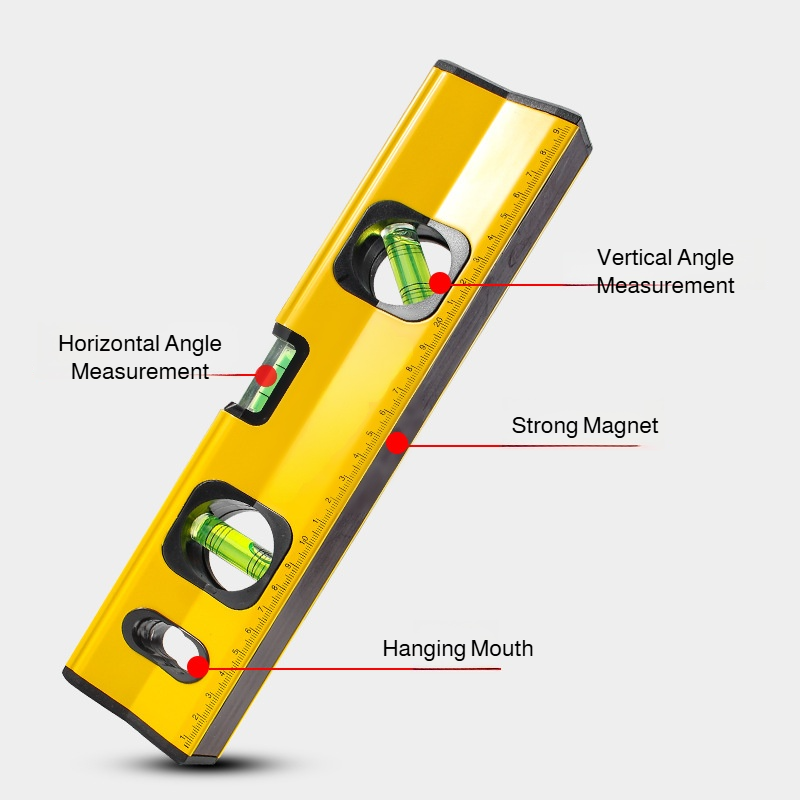 Aluminum alloy digital level angle ruler building decoration ruler measuring tool