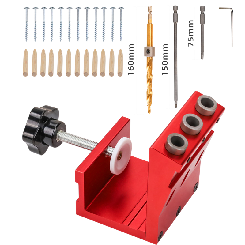 木工ワードローブ穴あけ工具 木製ボード穴あきロケーター 木工用斜め穴オープナー キャビネットボードオープナー