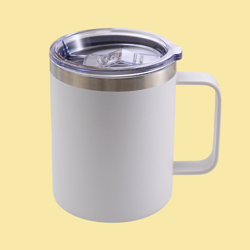 스테인리스 스틸 밴드 핸들 커피 잔
