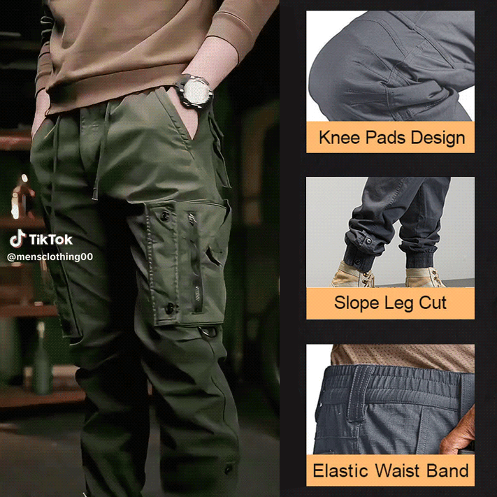 아메리칸 통근용 아웃도어 전술 캐주얼 바지