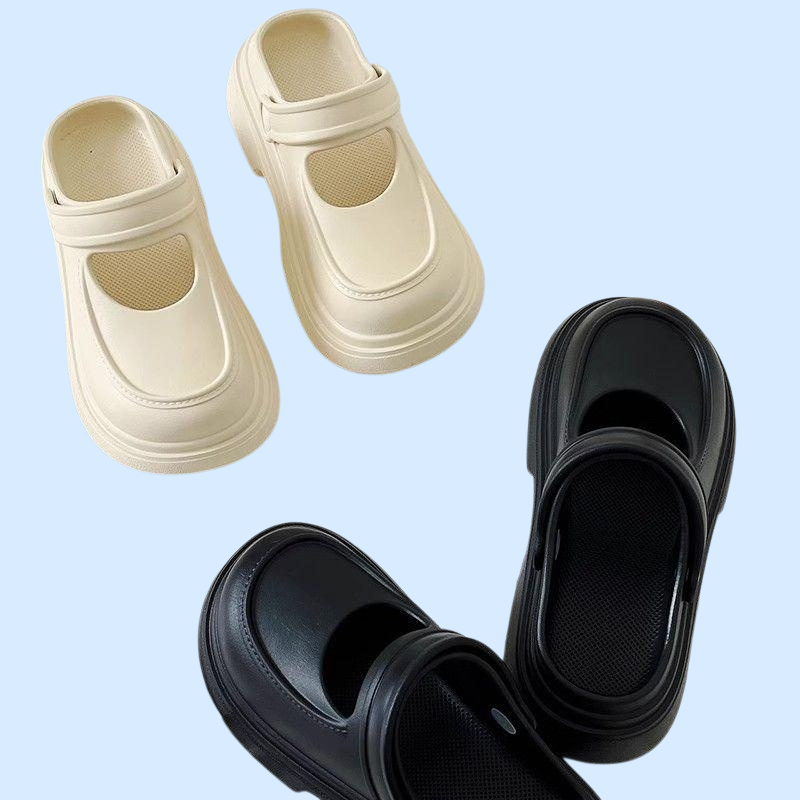 柔らか厚底ビーチサンダル