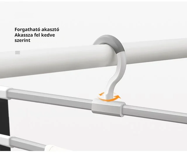 Többszintes ruharendező nadrágtartó