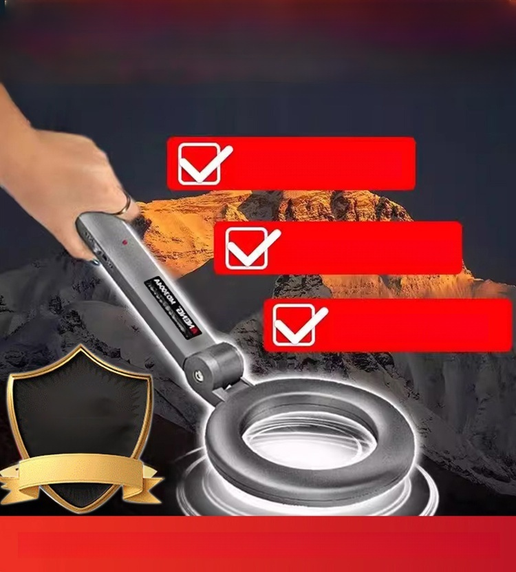 Hochempfindlicher Metalldetektor