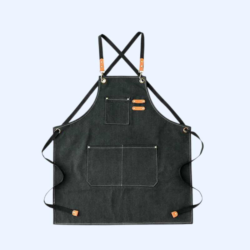 수제 빈티지 면 앞치마