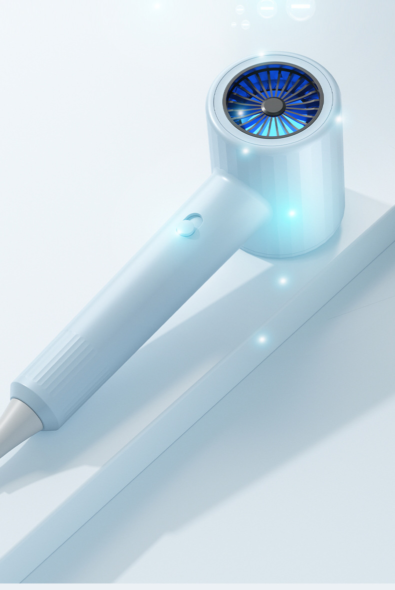 冷温風切替機能付きドライヤーの操作パネル