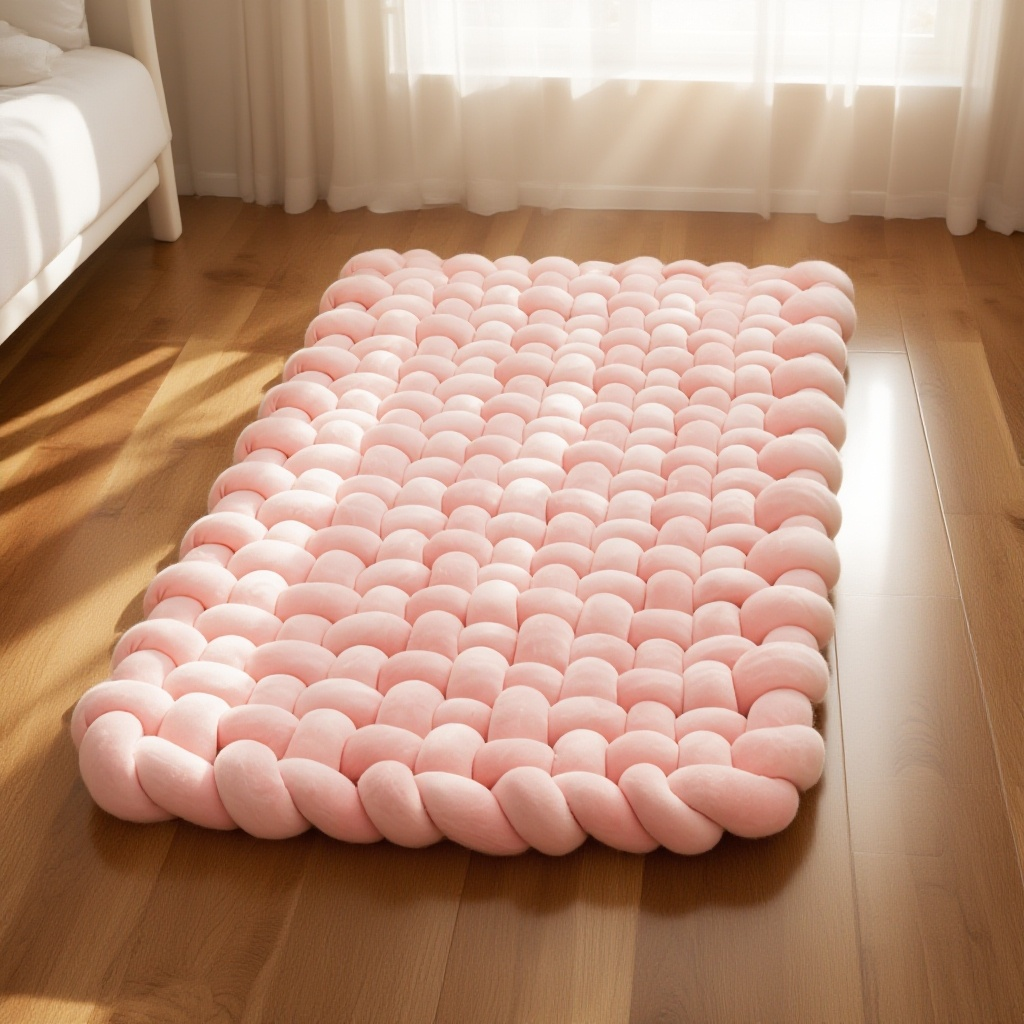 New tatami mat with rectangular foot pads for modern interiors