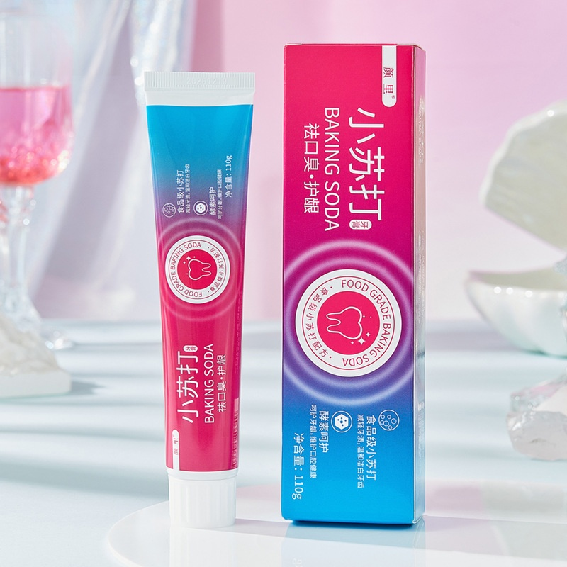 【Desodorante, protección de encías】 Pasta dental con bicarbonato de sodio