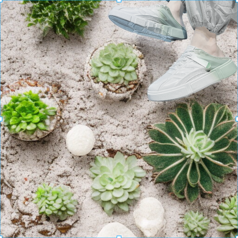 かかとなしスニーカー