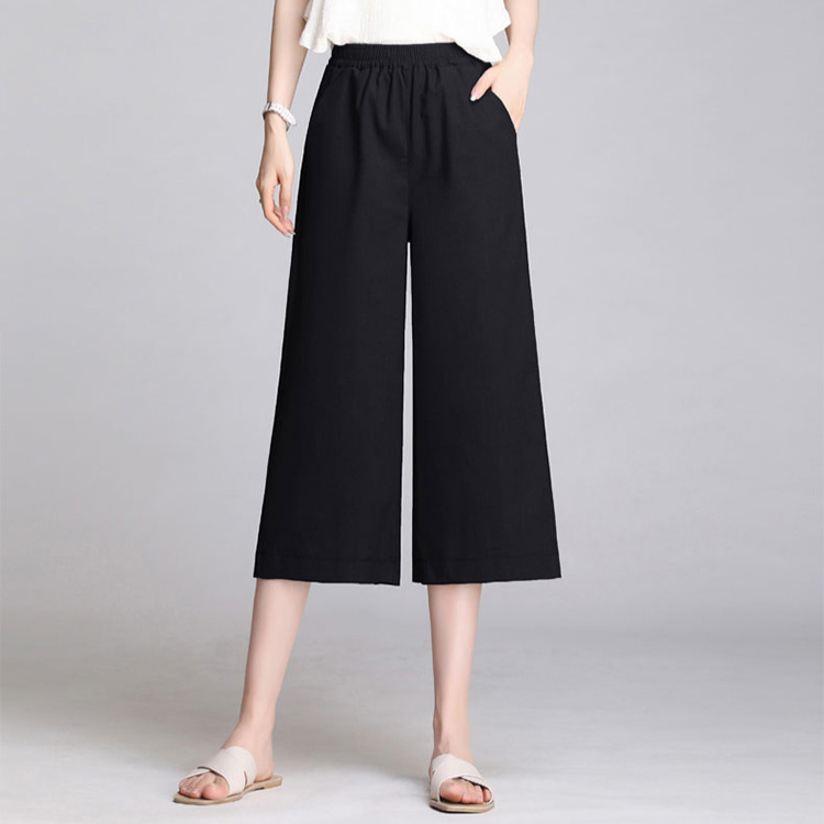 【クロップドパンツ】さらふわ～爽やかに穿きたい、クロップドパンツ