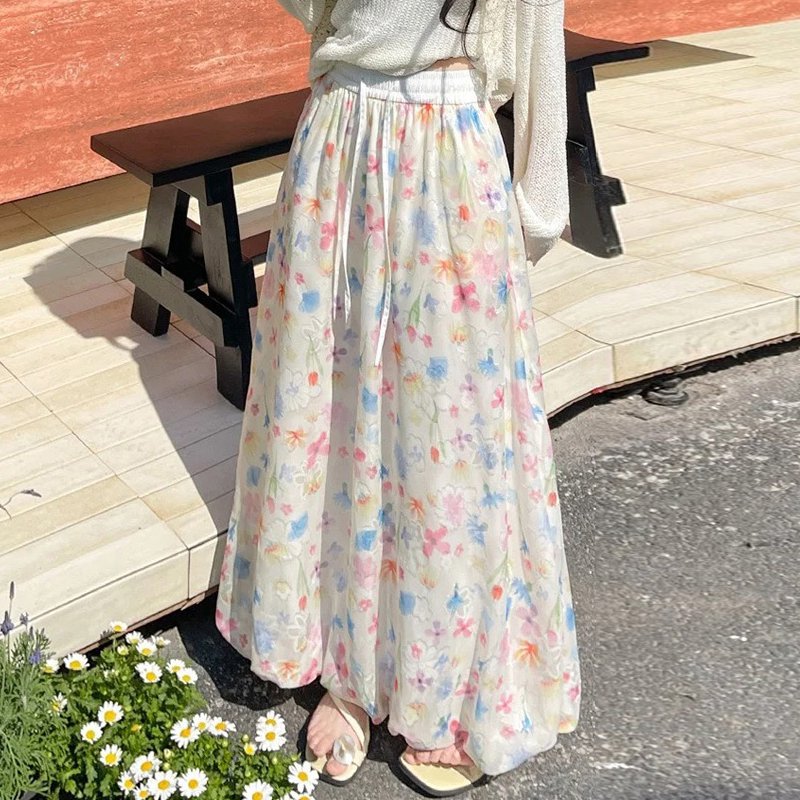 新作バルーンスカート風パンツ