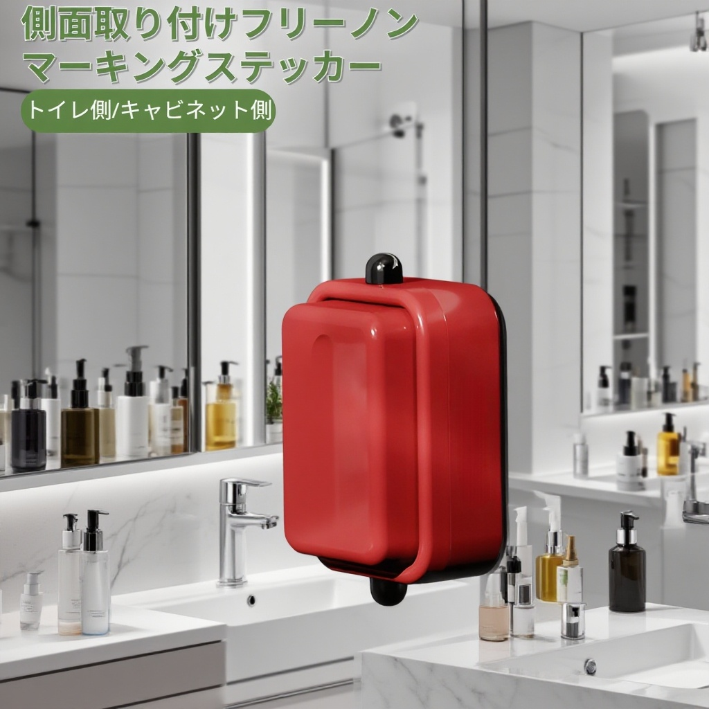 持ち上げやすいハンドル付きティッシュボックス