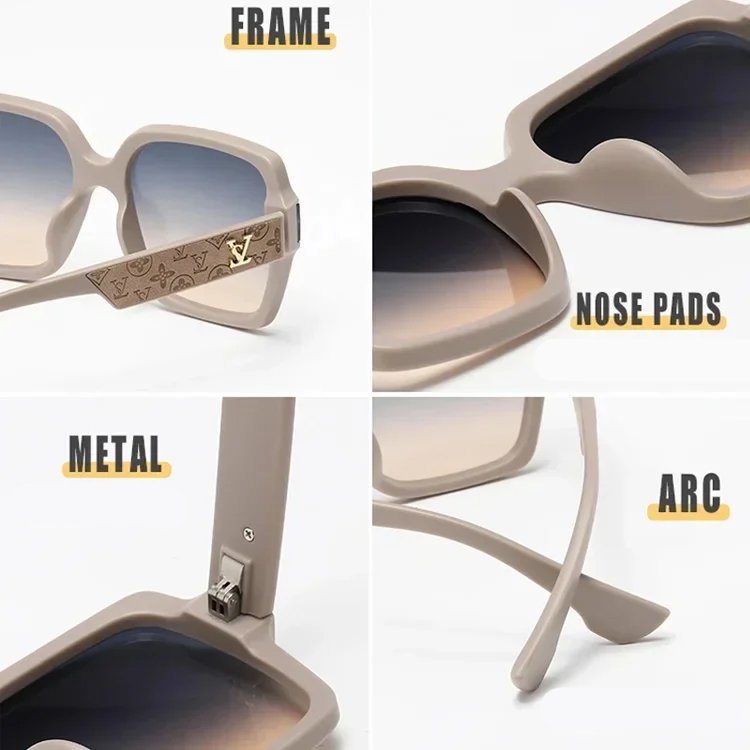 ins 패션 스퀘어 트렌드 선글라스