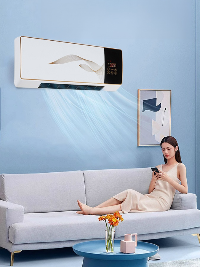 가정용 이동식 고효율 에어컨 팬 냉각 난방기 벽걸이형 이동 에어컨