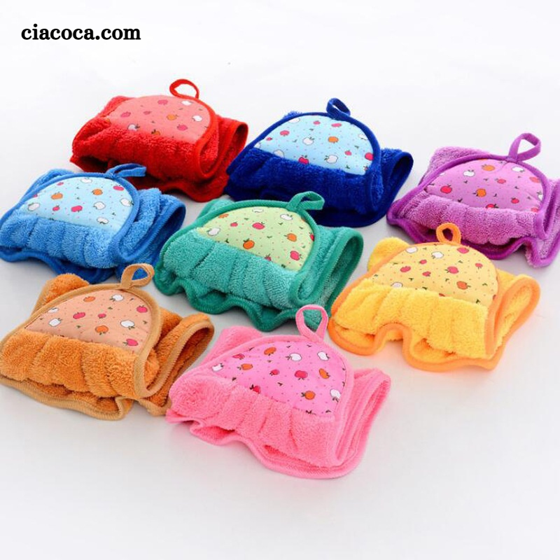 サンゴ絨毯厨掛け式吸水タオル