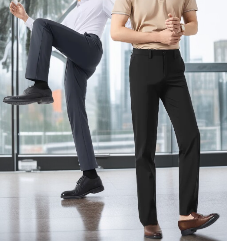 오피스룩에 어울리는 솔리드 남성 정장바지
