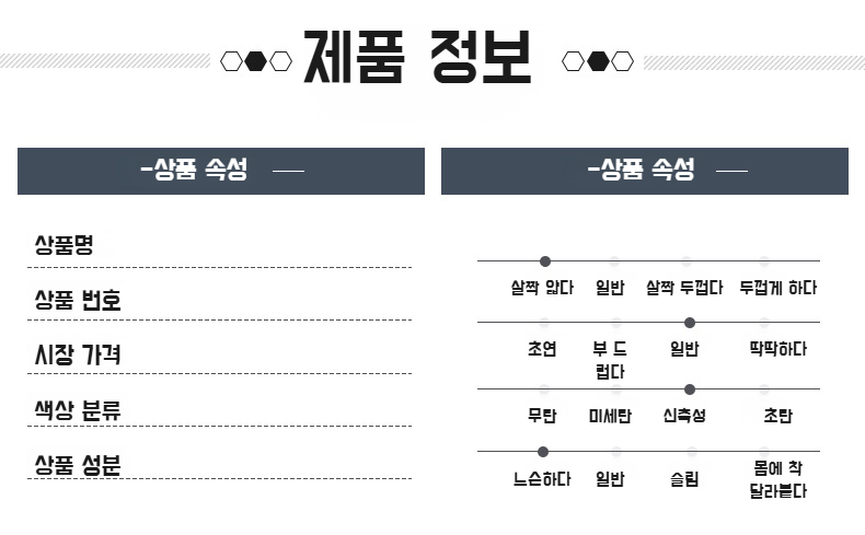 편안한 착용감의 남성 슬랙스