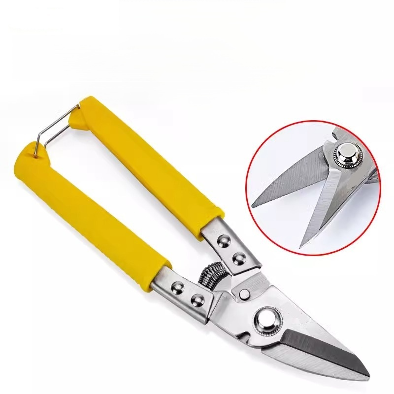 다용도 전자가위 와이어 홈 철가위 공업용 강력가위 알루미늄 버클판 와이어 홈 전기가위