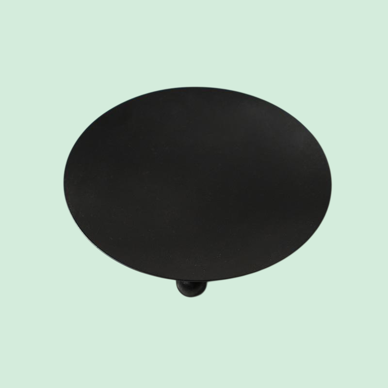 홈 골드 & 블랙 아로마 캔들 전용 트레이