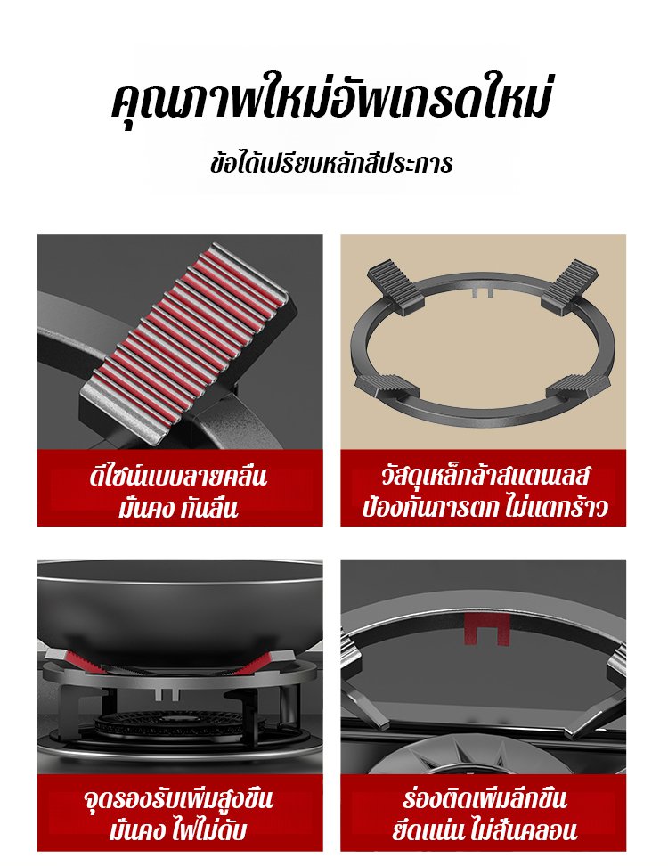 ขาตั้งเตาแก๊สกันลื่น