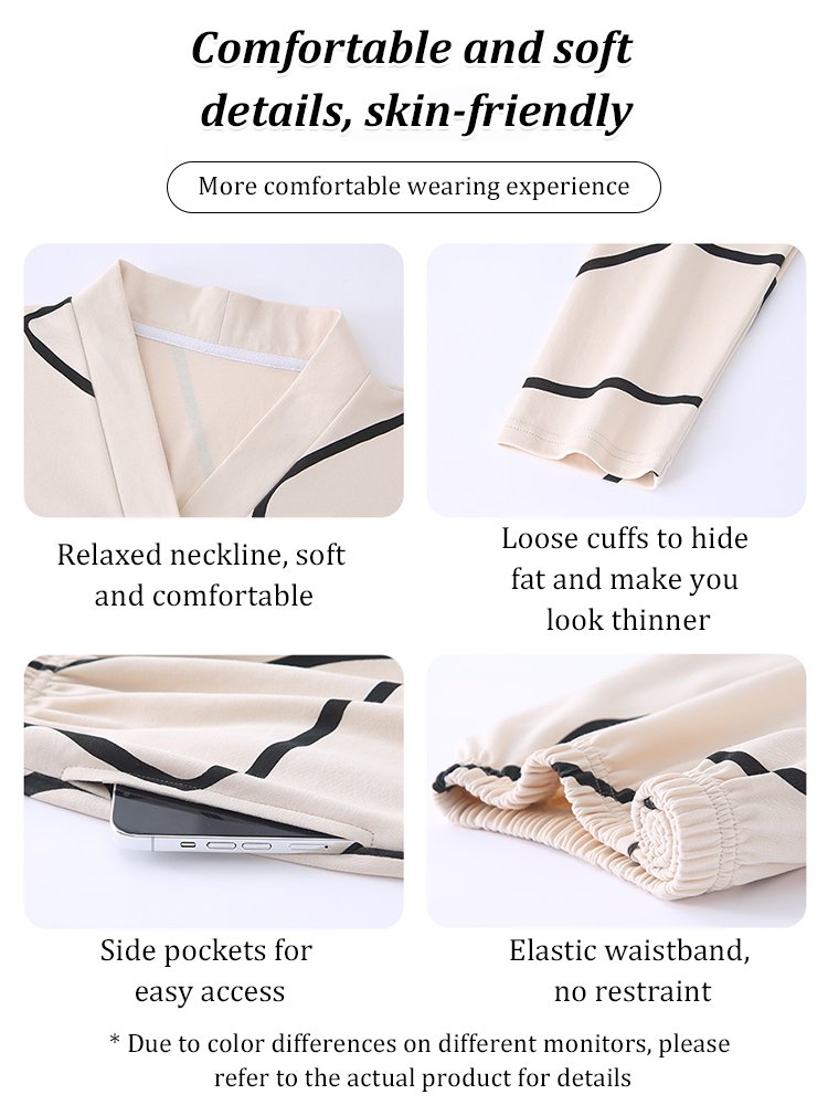 Soft and skin-friendly loungewear with chest pads