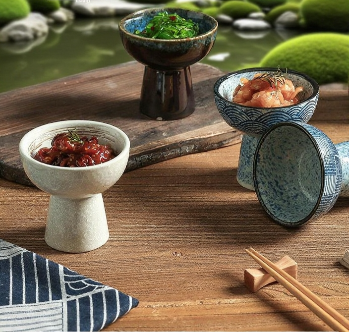 허풍 일본식 하이풋 디저트 그릇 전체 이미지