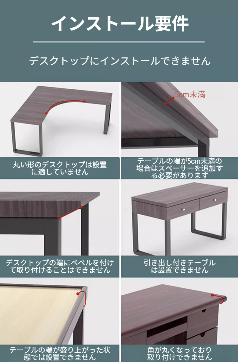 工具不要の簡単取り付け拡張アーティファクト