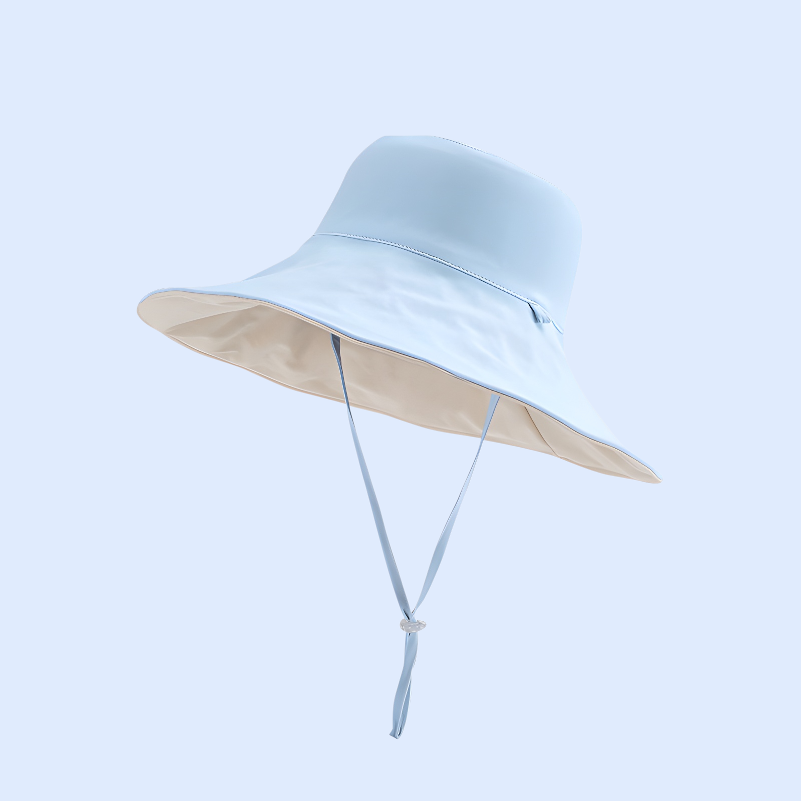 超大きなつばのアイスシルクアイスセンス両面漁師帽子レディース夏サンハットアウトドア紫外線防止帽子日焼け防止サンハット