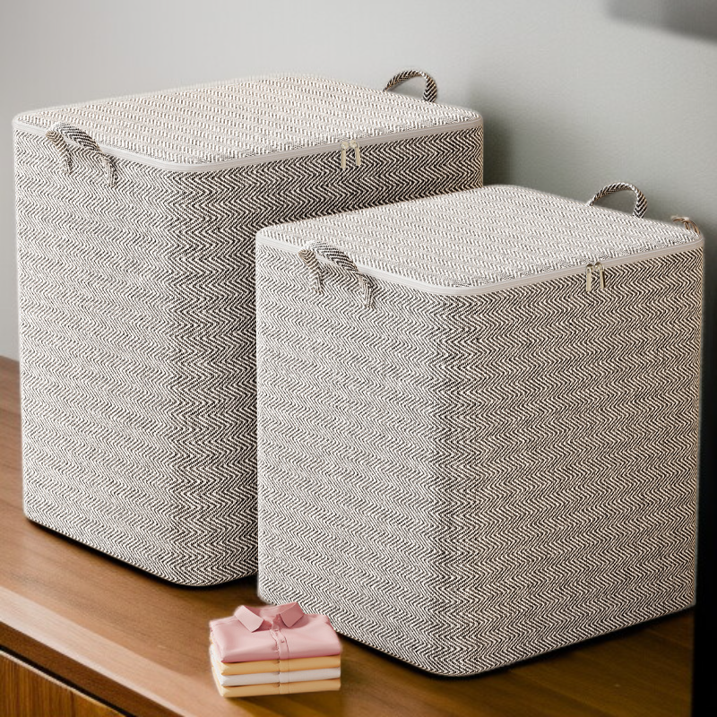 家庭用収納ボックス 大容量専用収納バッグ 引越し整理 収納キルト 収納ボックス 衣類収納バッグ