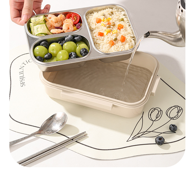 ランチボックスの密閉ロック機構