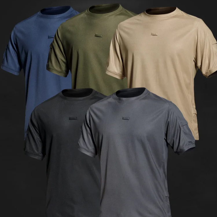 Camiseta táctica transpirable de protección solar