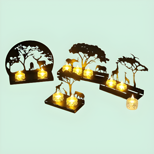 유럽식 전자 촛대 홀더