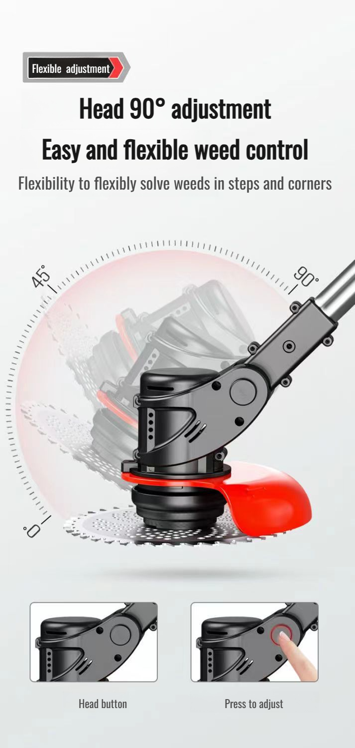 Portable lawn mower with durable brushless motor