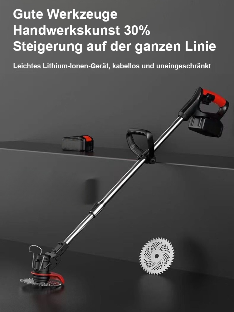 Kleiner elektrischer Rasenmäher