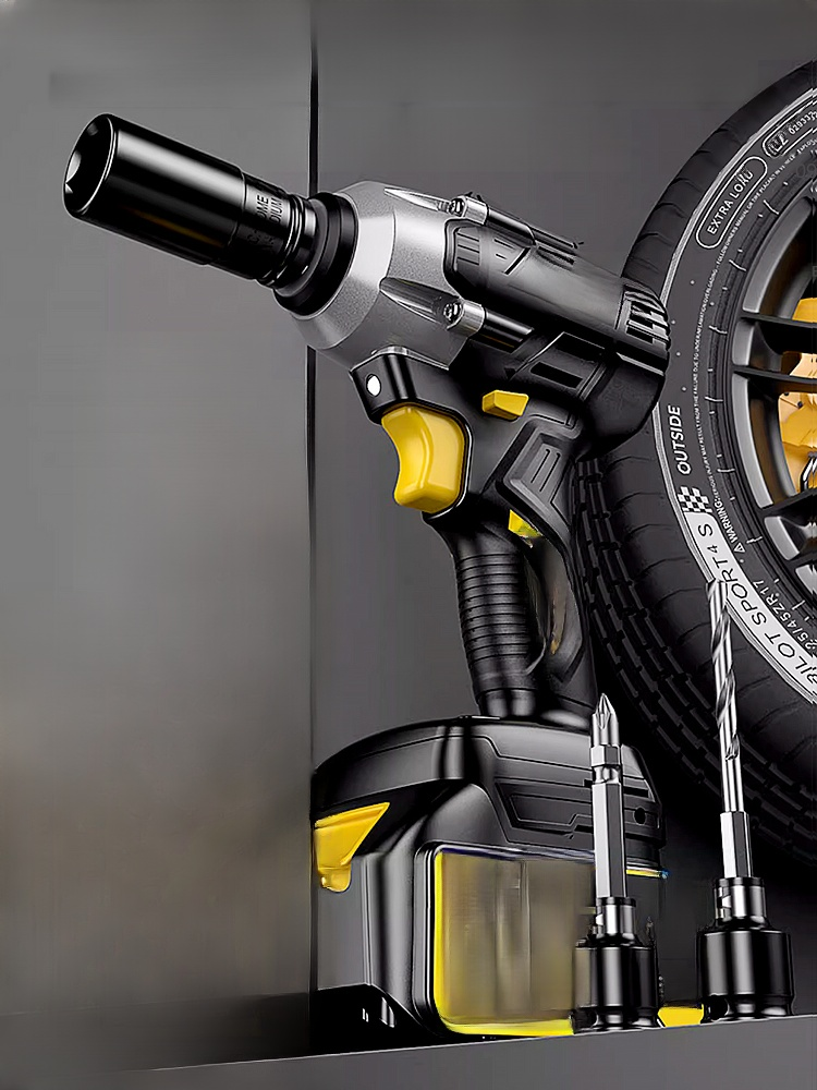 Clé à chocs à batterie au lithium à couple élevé