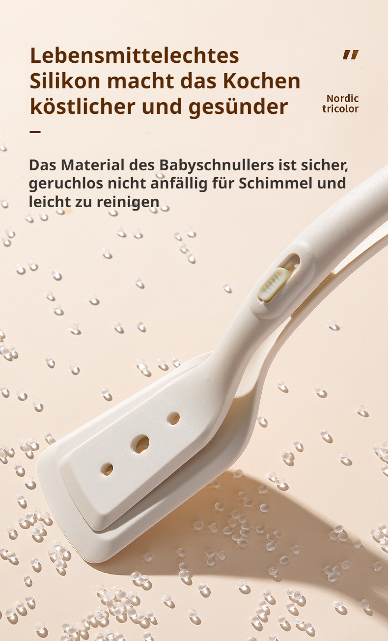 Ergonomischer Pizzaspachtel für einfaches Handling