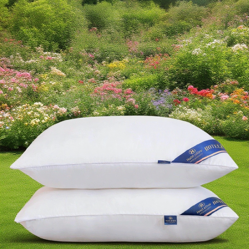 호텔용 경추 베개 한쌍, 집에서 사용하는 단일 베개