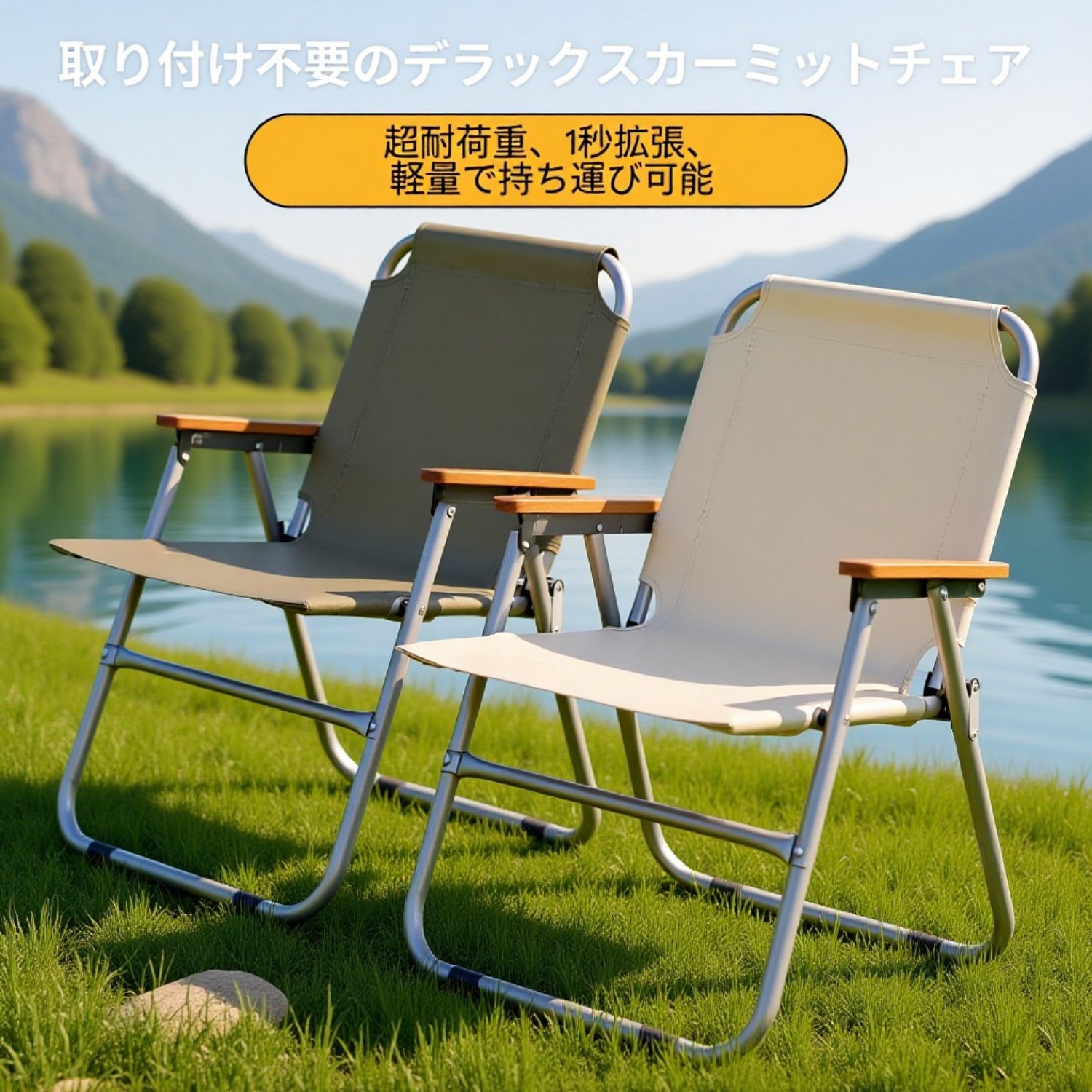 超軽量携帯用アウトドアキャンプチェア