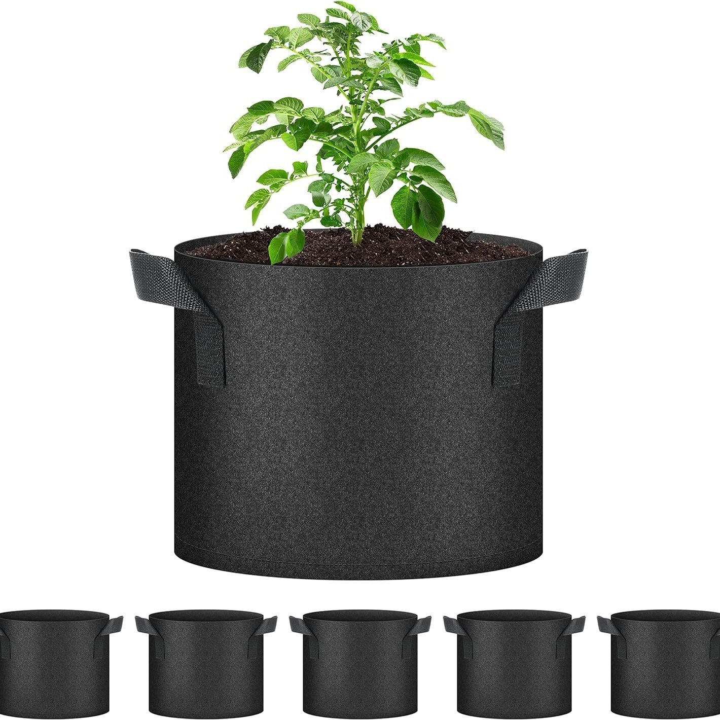 Velkoobjemový filcový pěstební vak na ovoce a zeleninu