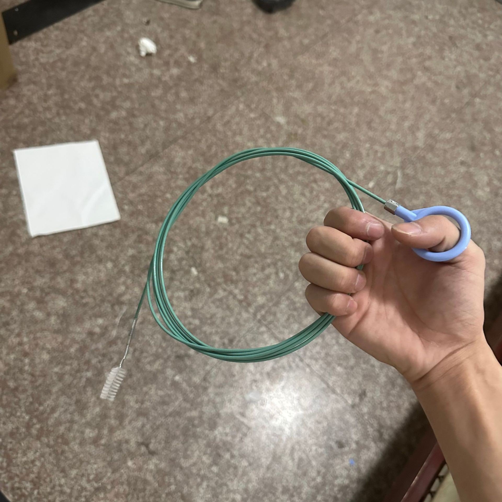 パイプ詰まり除去機 クリーニングブラシ ドレンホールアンブロッカー 車のサンルーフ清掃用具