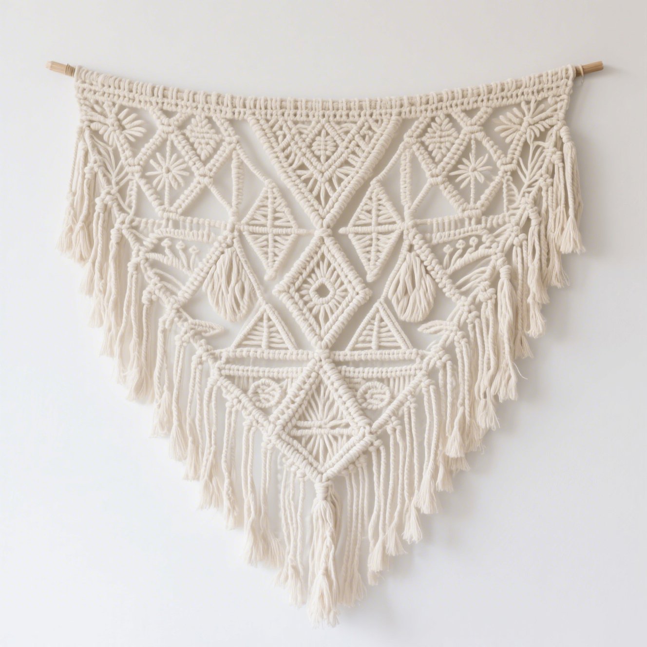 보헤미안 핸드메이드 태피스트리 전체 모습