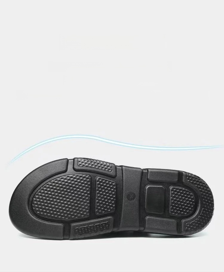 Sandales tendance homme style crocodile pour l'été