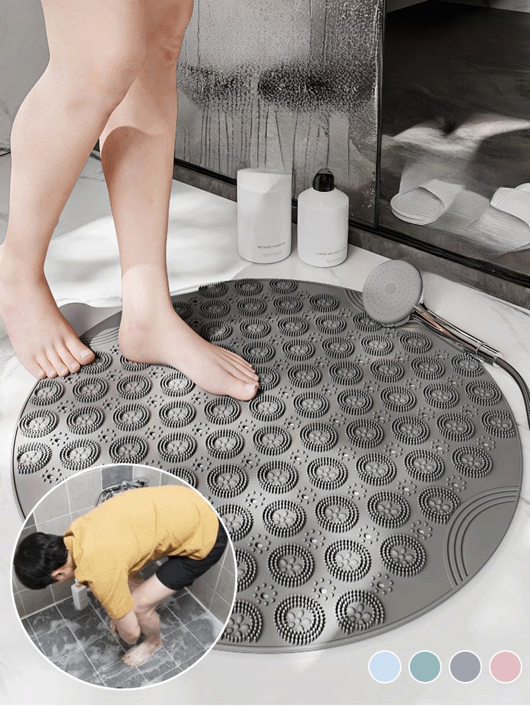 화장실 흡착판 청소 매트