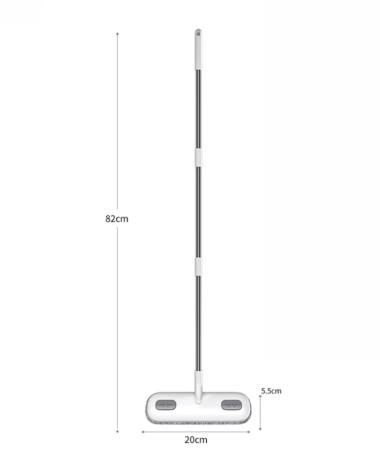 高層窓に対応した伸縮式スクリーンブラシの使用イメージ