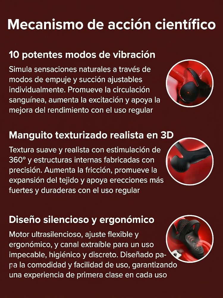 Dispositivo de vitalidad y salud masculina