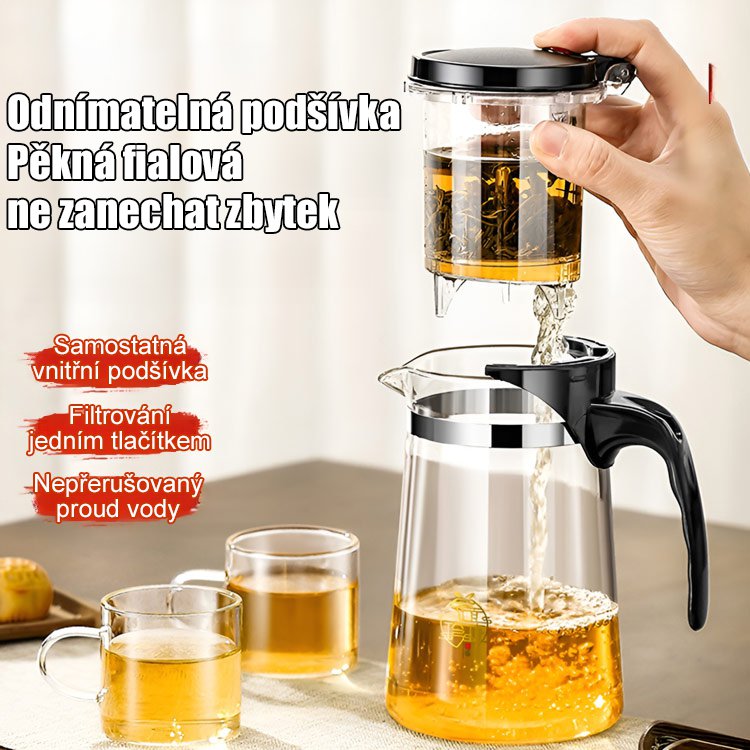 Jedno kliknutí filtrující čajová sada