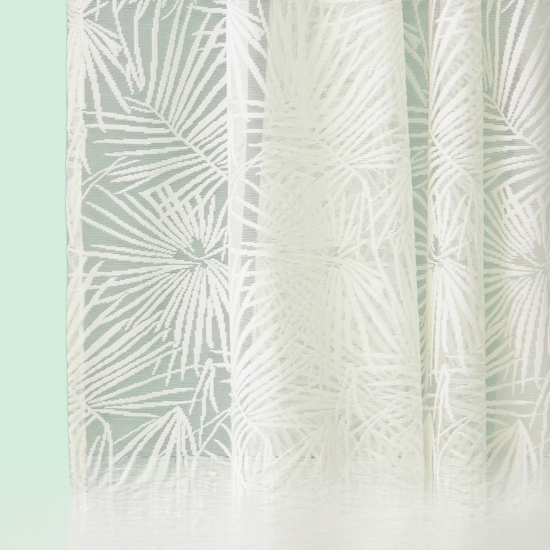 やさしい日差しのシンプルレースカーテンセット1+1