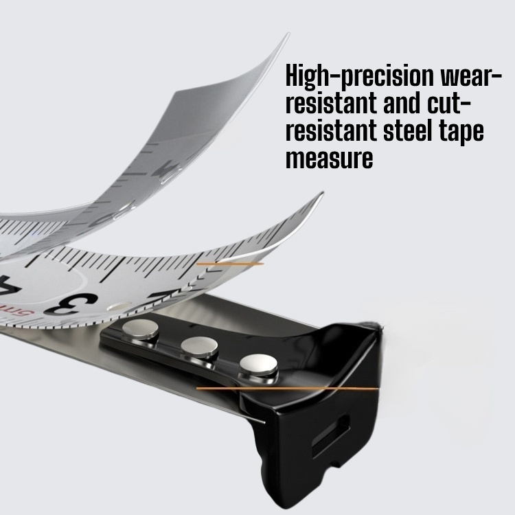 High-precision wear-resistant and cut-resistant steel tape measure