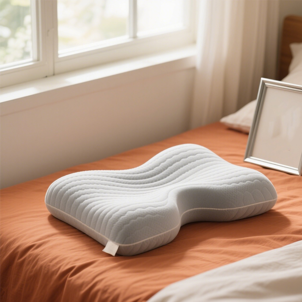 人間工学デザインのネックサポート枕