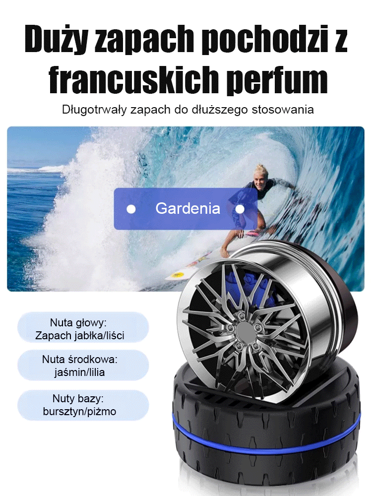 Aromaterapia samochodowa